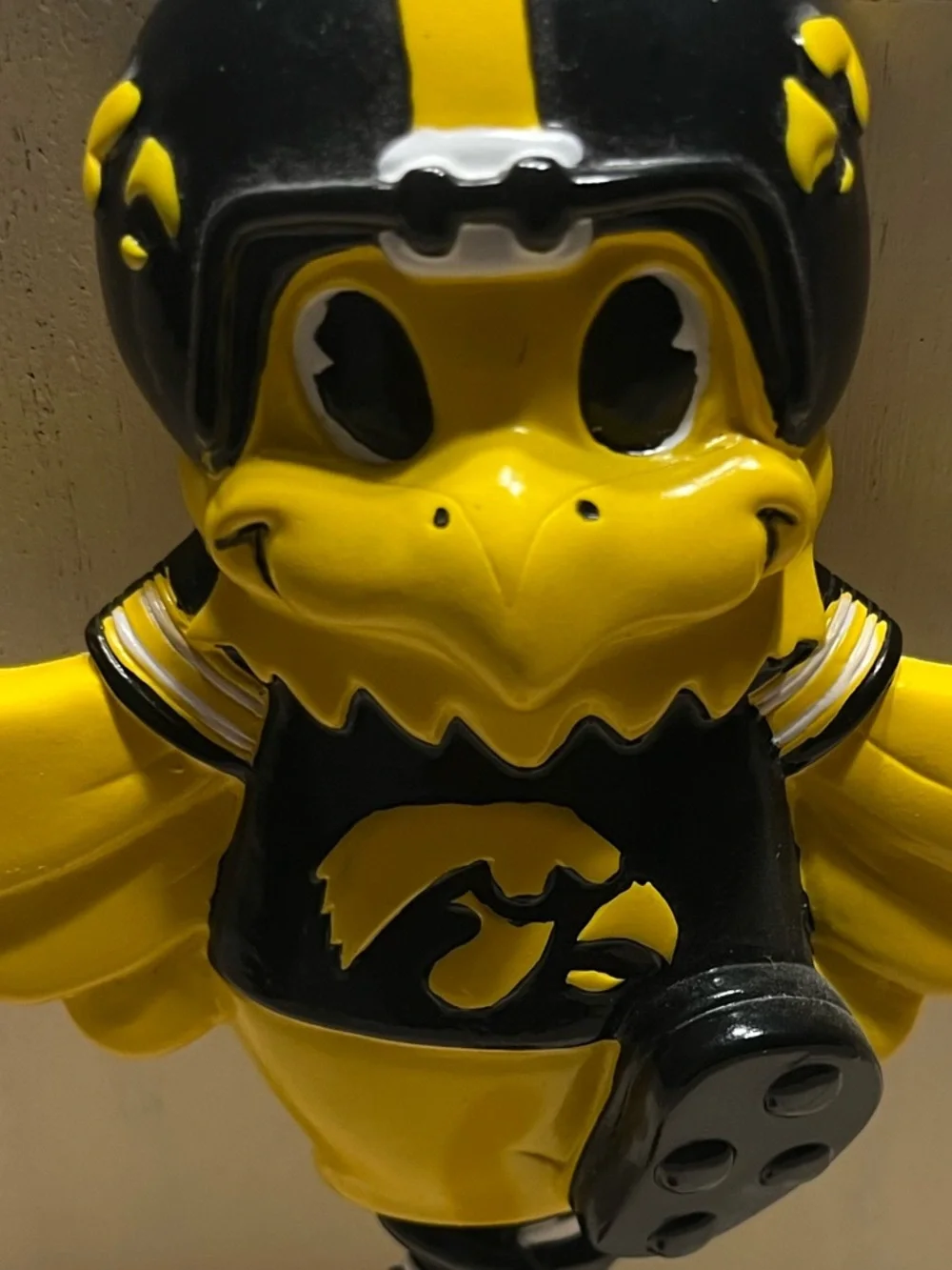 The University of Iowa “Herkey the Hawk” Wall Hook